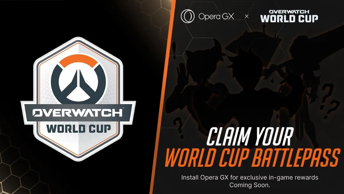 Opera GX teases an Overwatch World Cup battle pass