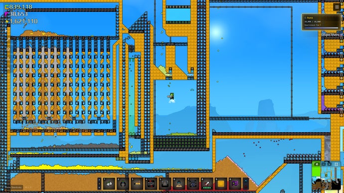 Sandustry enters early access with pixel-level factory building