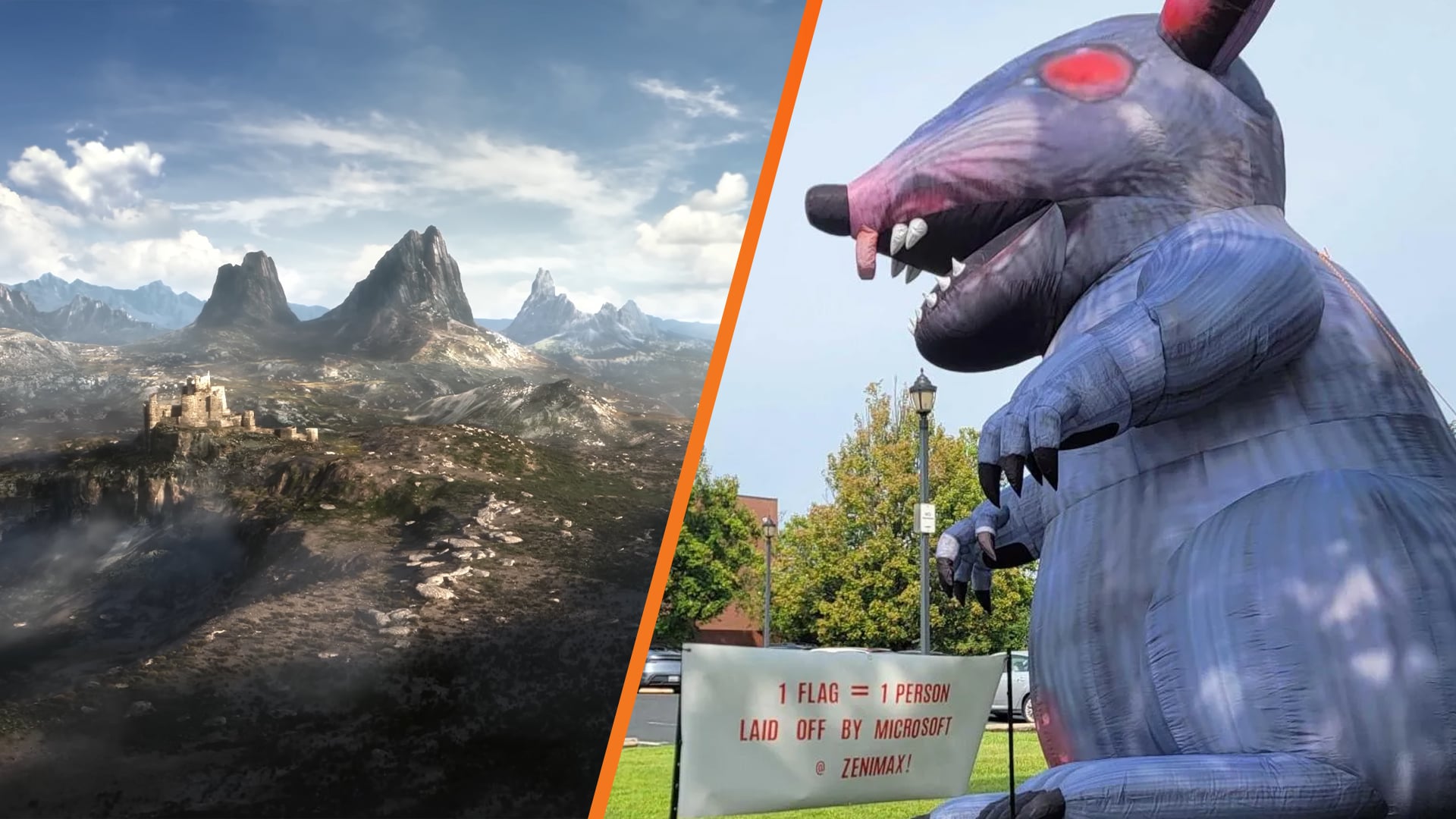 CWA union protests outside Bethesda as Xbox leadership sees Elder Scrolls 6