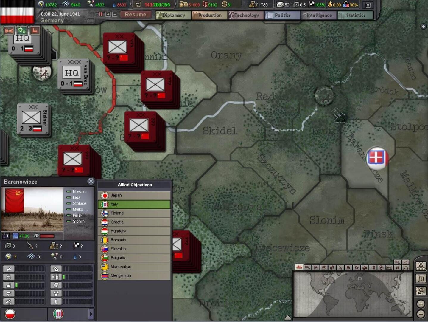 Hearts of Iron III: Semper Fi screenshot 4