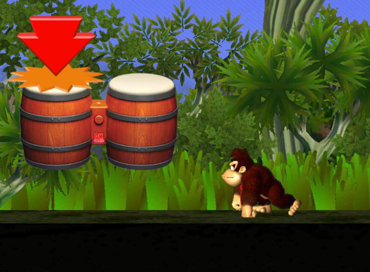 Donkey Kong Jungle Beat screenshot 3
