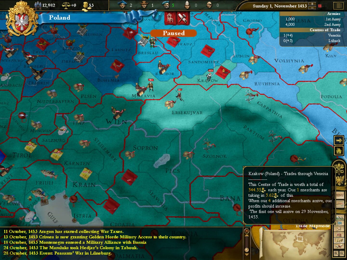 Europa Universalis III: Napoleon's Ambition screenshot 4