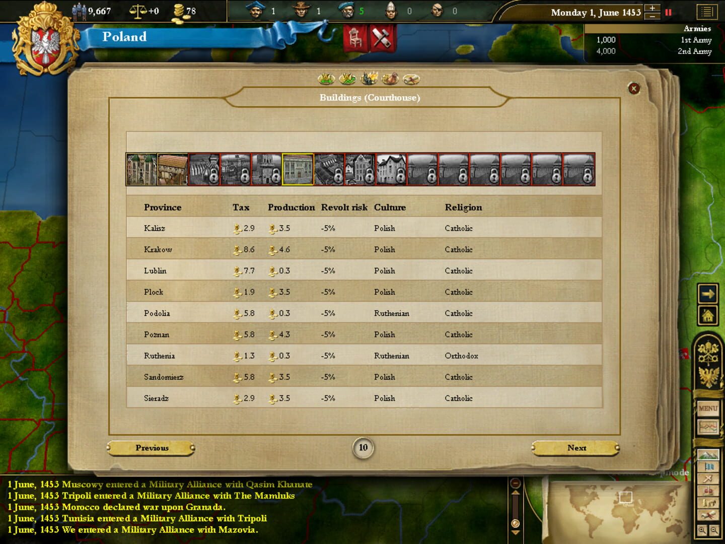 Europa Universalis III: Napoleon's Ambition screenshot 2