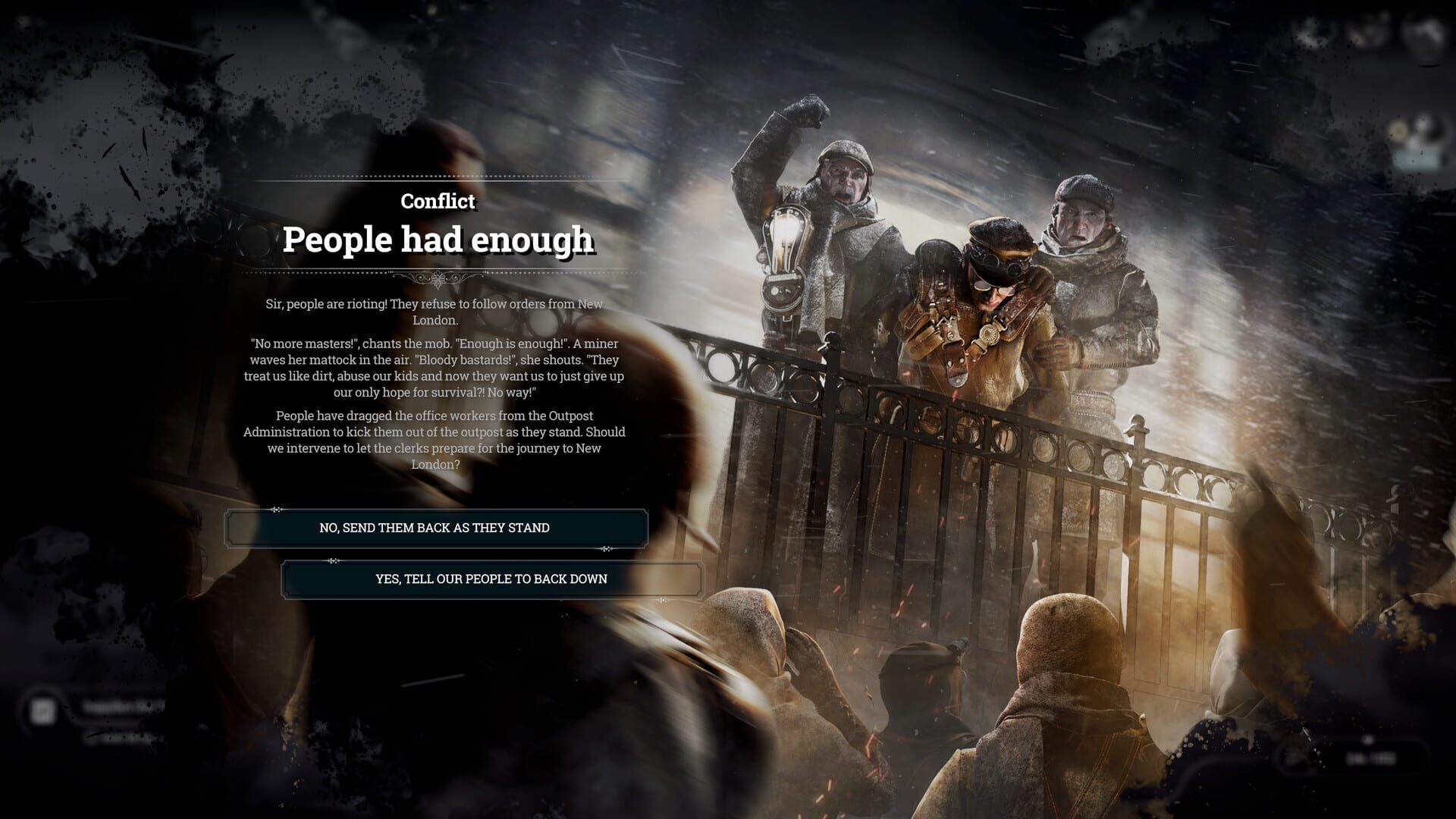 Frostpunk: On the Edge screenshot 3
