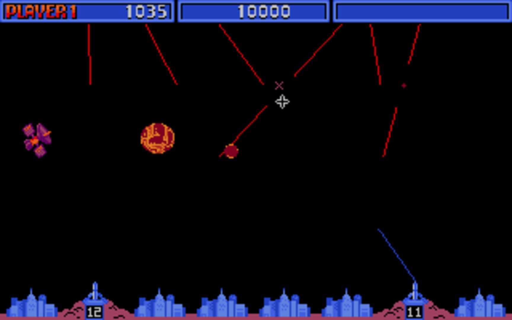 Missile Command screenshot 2