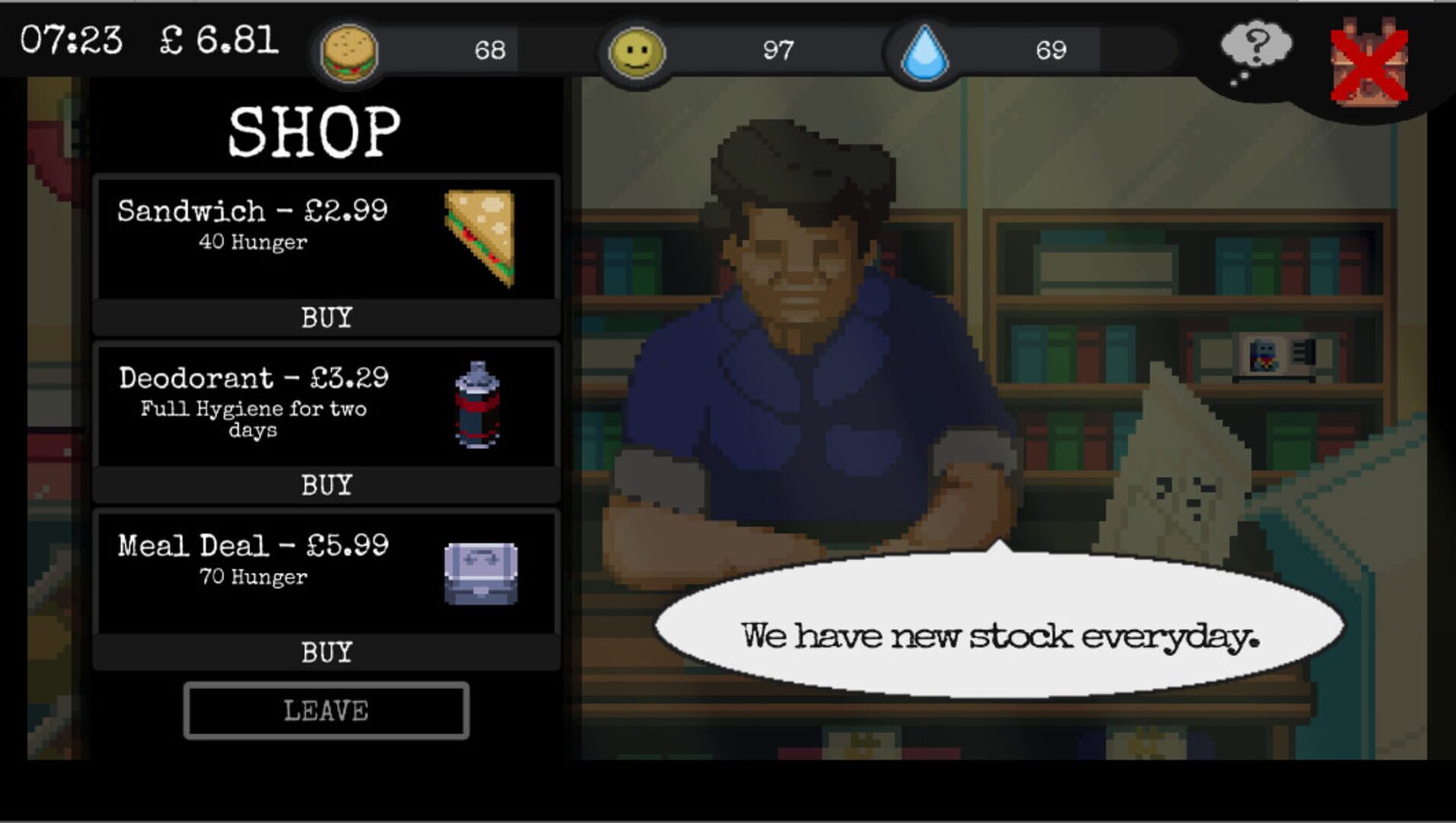 Change: A Homeless Survival Experience screenshot 6