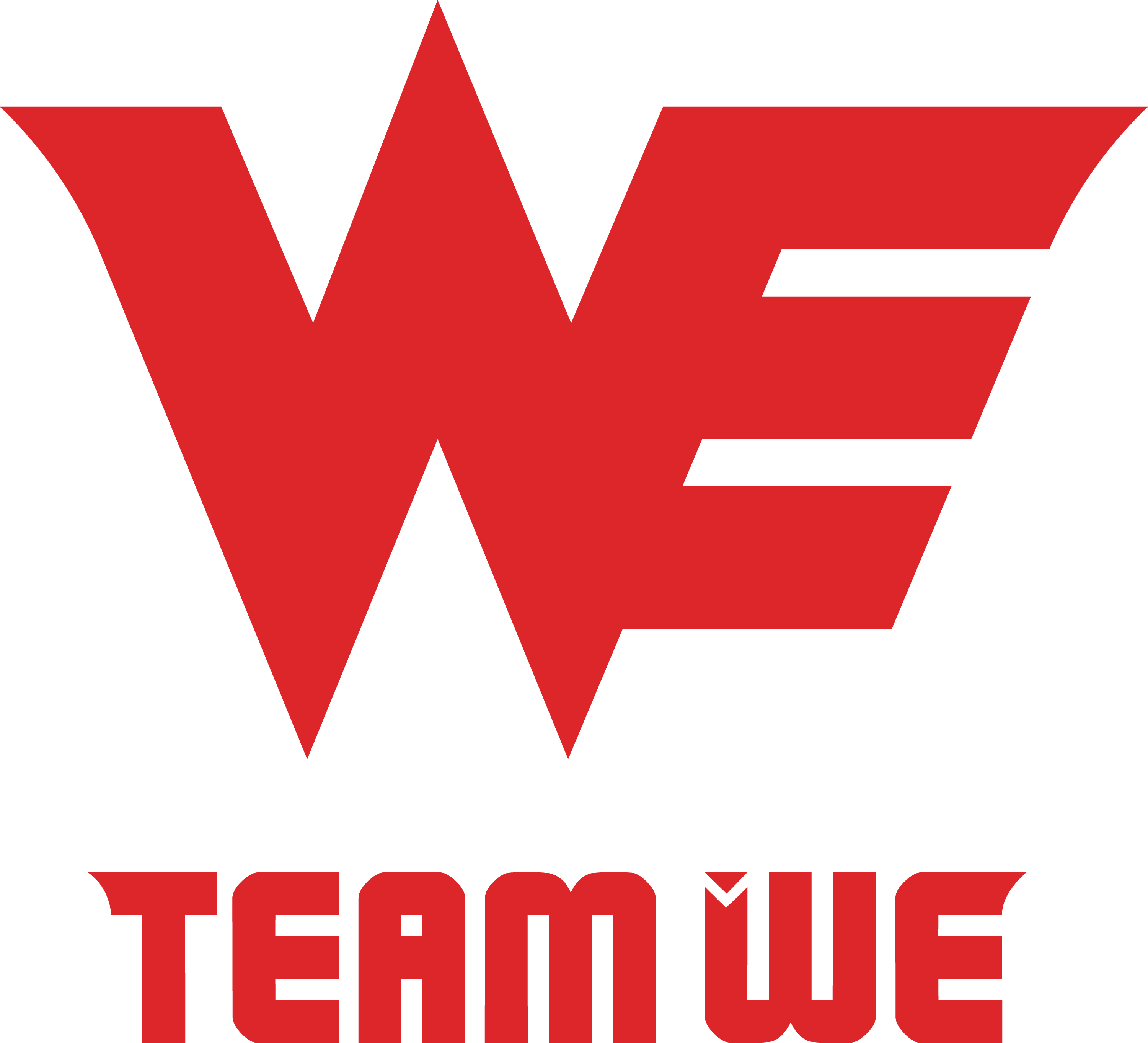 Team WE crest